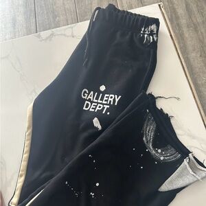 Gallery Dept Black Kids Joggers